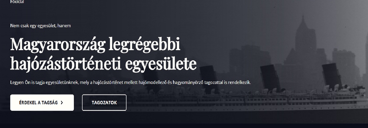 Megújult az egyesületi honlapunk